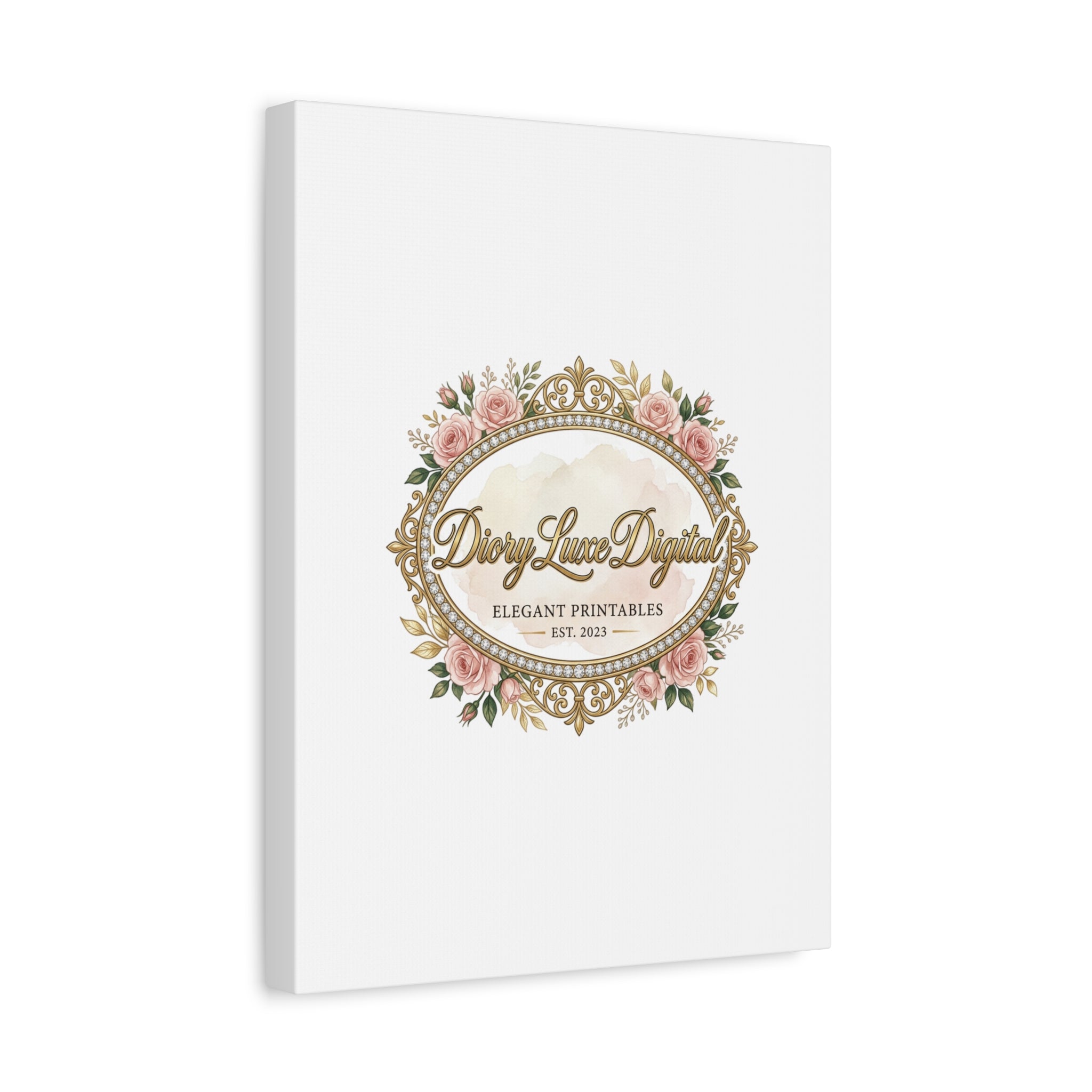 DioryLuxe Botanical Crest Wall Canvas