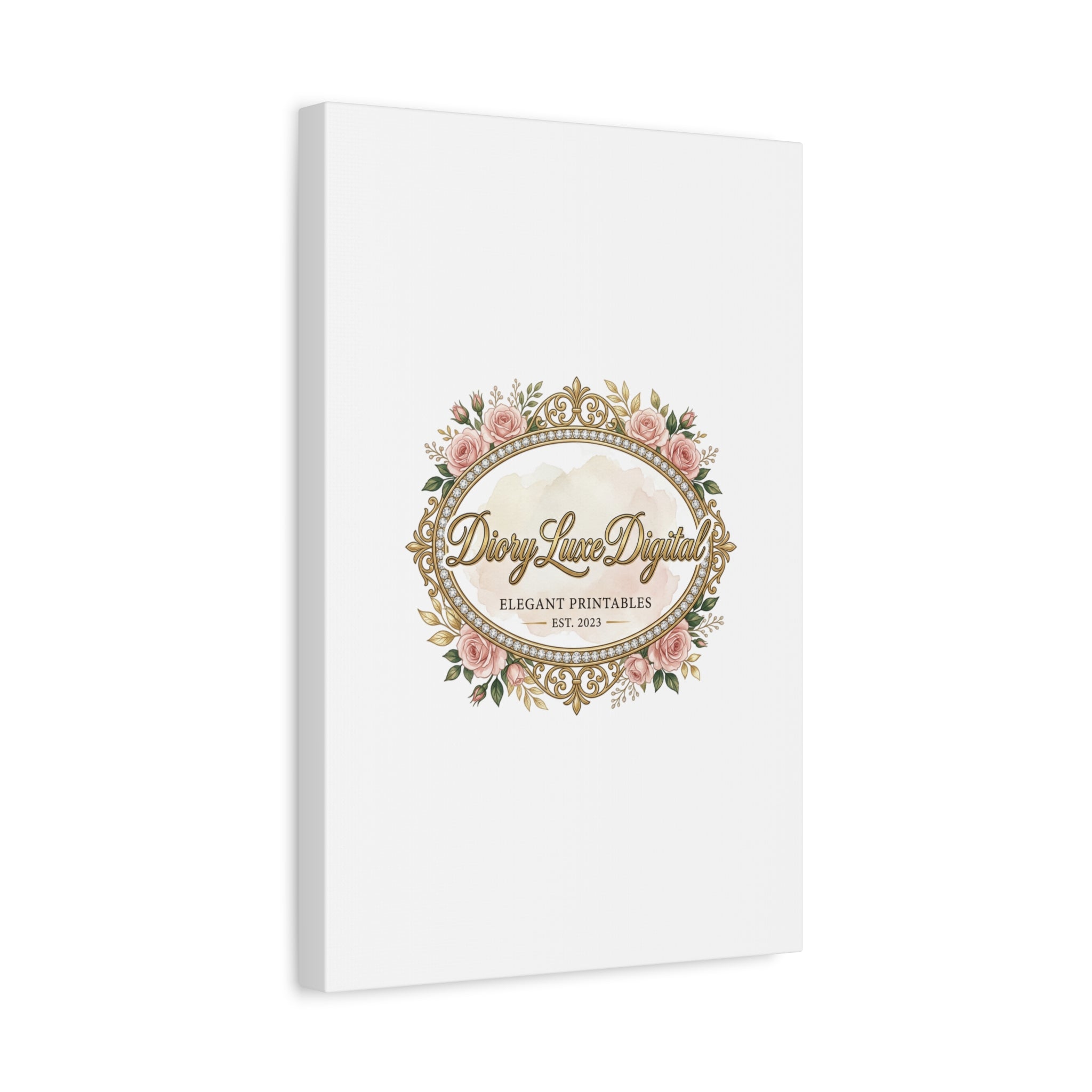 DioryLuxe Botanical Crest Wall Canvas