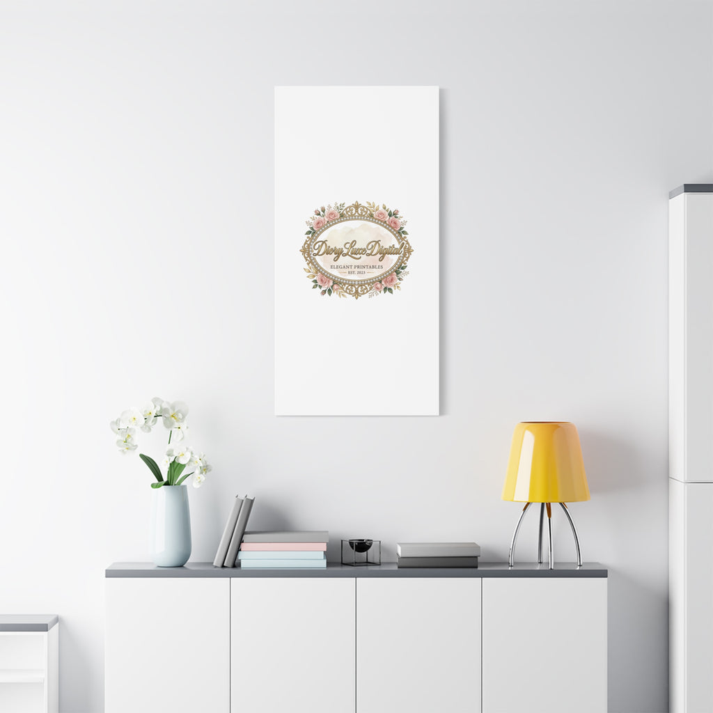 DioryLuxe Botanical Crest Wall Canvas