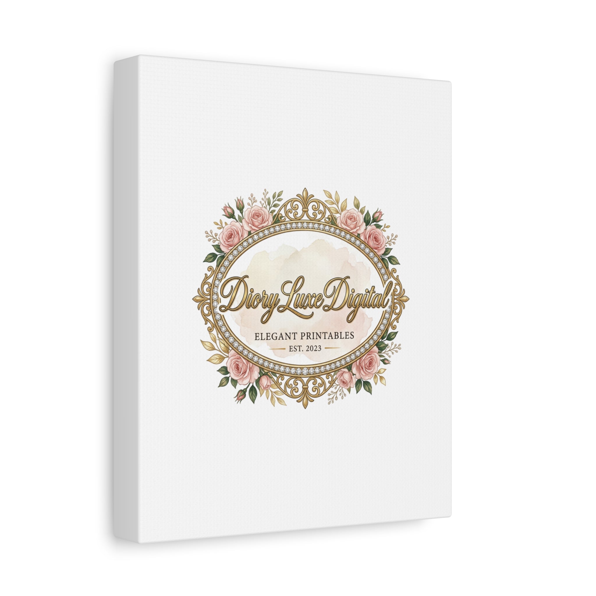 DioryLuxe Botanical Crest Wall Canvas