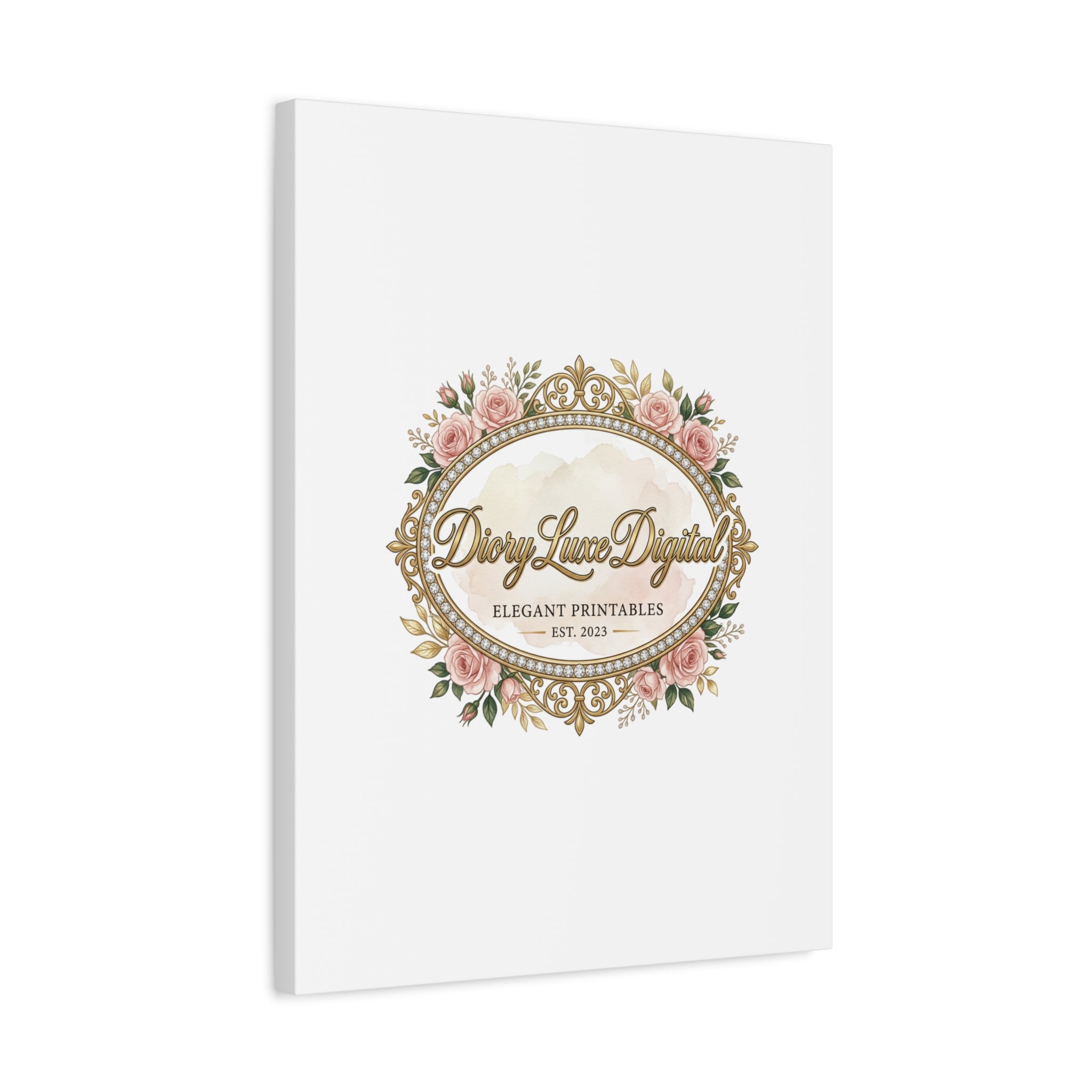 DioryLuxe Botanical Crest Wall Canvas