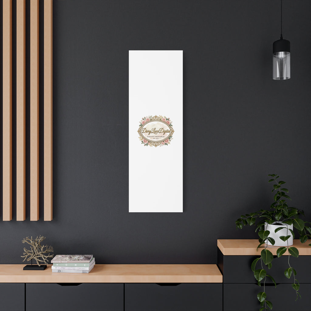 DioryLuxe Botanical Crest Wall Canvas