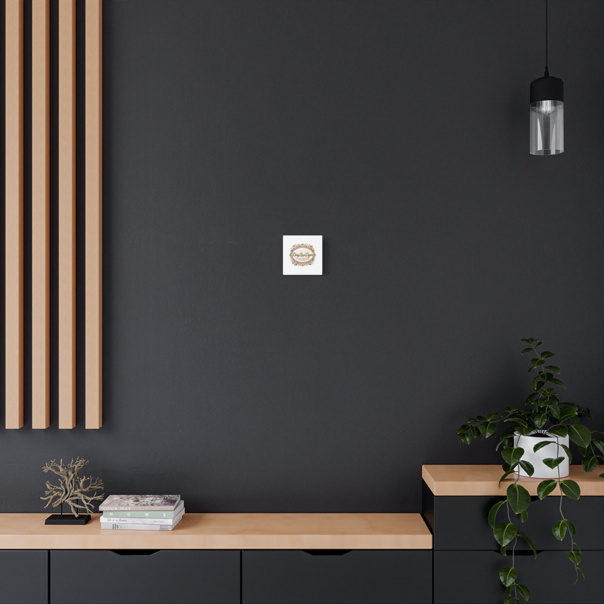 DioryLuxe Botanical Crest Wall Canvas